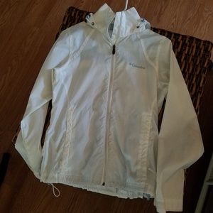 White Columbia Rain Jacket